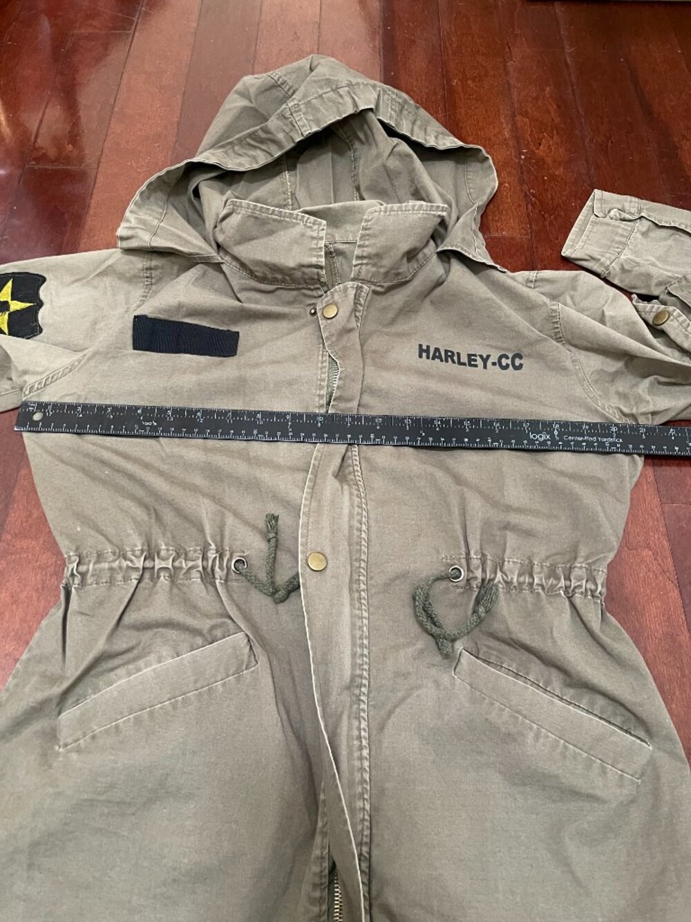 Harley Graphic Hooded Military Utility Parka - Picture 8 of 11